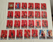 Match Attax Bundesliga 12/13 Bayer Leverkusen Team Set alle 25 Karten 2012/2013
