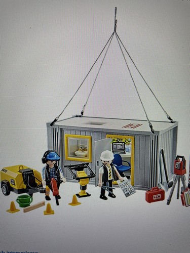 Playmobil 9843 baucontainer - playmobil,
