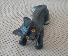 Sammeln & Seltenes – Deko Figur Panther od. Katze Schwarz