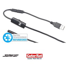 Somikon USB-Endoskop-Kamera, 6 LEDs, für PC Versandrückläufer