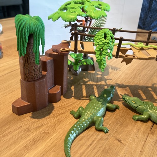 Playmobil hängebrücke mit - ,