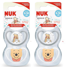 4x NUK Space Schnuller Silikon