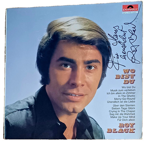 Roy black bist du lp - wo,