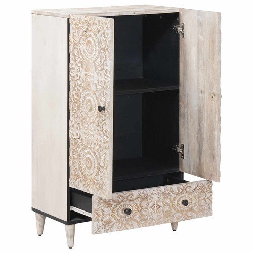 Hochschrank mit tür weiß - hochschrank,