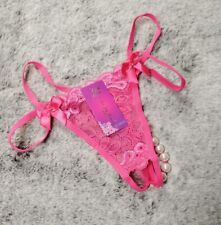 Damen Tanga aus Spitze Offene