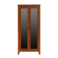 Silage Vitrine Premium Line | 2-Türig | 100% Bio Kiefer Massivholz