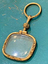 Antik elegante  Lupe um 1900 Handlupe, schönes Sammlerobjekt