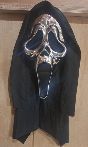 Ghostface maske chrome - ghostface, "chrome"