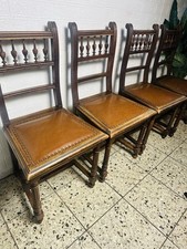 4 X Stühle Stuhl Chair Historismus Biedermeier Art Deco True Vintage  Esszimmer