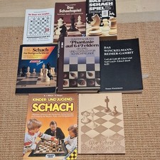 Konvolut Schachbücher 8 Bücher