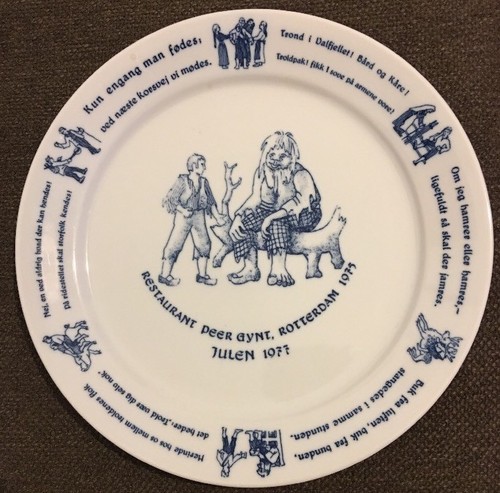 Porsgrund norway big plate - porsgrund,