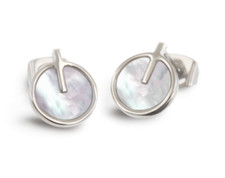 Boccia Ohrstecker Titan Rund