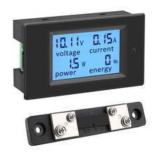 Amperemeter DC Volt Strom