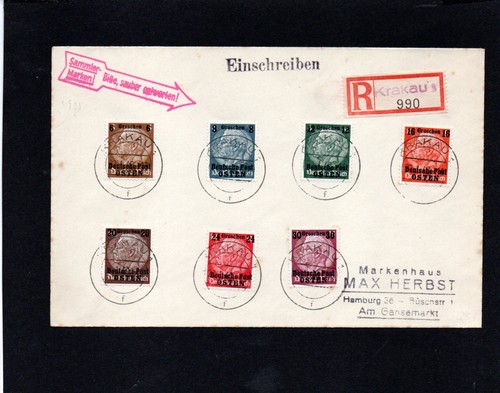 Besatzung wkii deutsche post - wkii,
