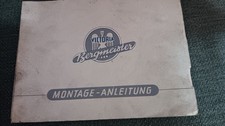 Montage-Anleitung Victoria Bergmeister V35 Original