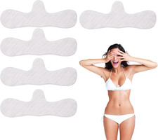 5 Stück BH Einlagen Schwitzen, Unterbrust Schwitzschutz, Baumwoll BH Pads, Ideal