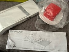 TUPPERWARE D233 MANDO-JUNIOR ROT WEISS REIBE HOBEL