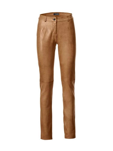 Lammnappa lederleggings braun - lammnappa,