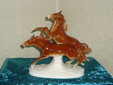 Thüringen /Gräfenthal Pferdepaar