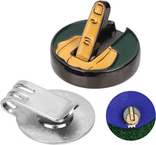 Golf Magnetisch Hut Clip, Golfball Marker Clip Lustiger Golfball-Marker mit DREI