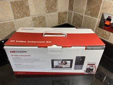 Hikvision DS-KIS603-P IP Video Sprechanlage Kit WiFi PoE Haus Türklingel Türstation