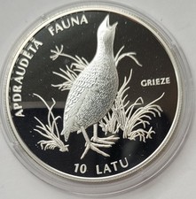 10 Latu Lettland 1996 -