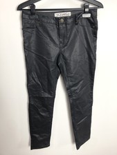 KHUJO Damen Skinny Hose Modell: On stage Schwarz W27 L32