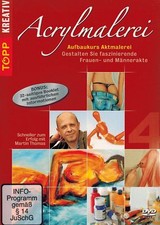 DVD NEU/OVP - Acrylmalerei 4 - Aufbaukurs Aktmalerei - Martin Thomas
