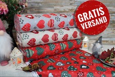 5m x 2,4m  Weihnachtsstoffe