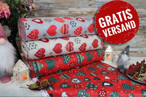 4m weihnachtsstoffe - 5m,