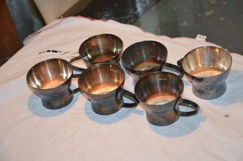 Wmf versilberte teegläser - 6,