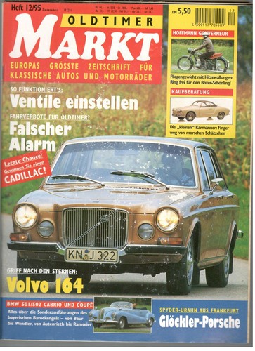 Oldtimer markt heft 1995 - oldtimer-,