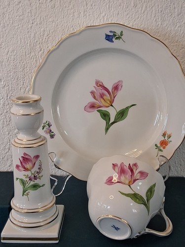 Meissen tasse kerzenhalter - meissen, tasse,kerzenhalter