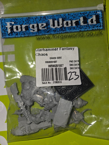 Warhammer fantasy chaos ogre - fantasy,