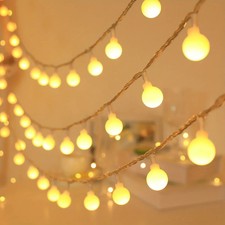 LED Kugel Girlande Lichter