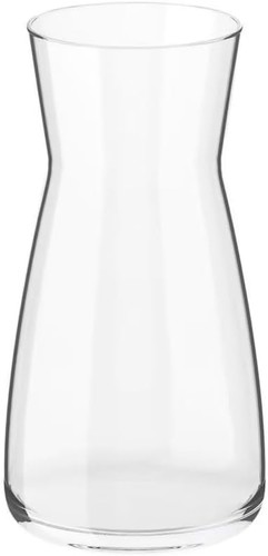 Glasvase 20cm hoch klar glas - hoch,