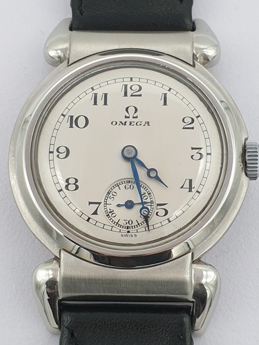 Omega vintage handaufzug - vintage, stahl