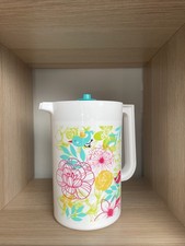 Tupperware Kanne Blumen Vakuumdeckel 2 L Mehrfarbig Neu