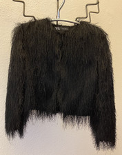 Zara fransenjacke bolero - zara,