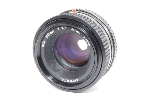 Minolta lens 50mm - 50mm, f1.7