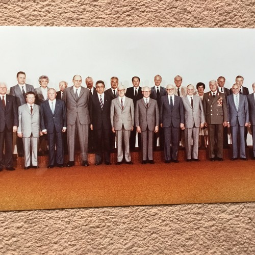 Ddr politbüro hochglanzfoto - ddr,
