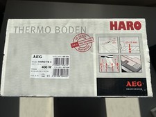 HARO TB4 Thermoboden elektrische Heizung mit AEG Thermostat Fußbodenheizung 4 m2
