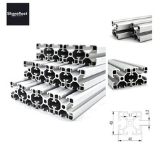 12 StückAlu-Profil 40x40mm