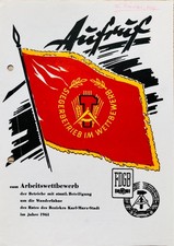 DDR, Karl-Marx-Stadt -  Aufruf