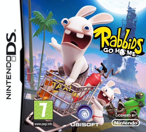 Rabbids home nintendo - rabbids, ds