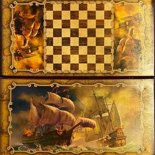 50x50 cm Backgammonspiel Spiel