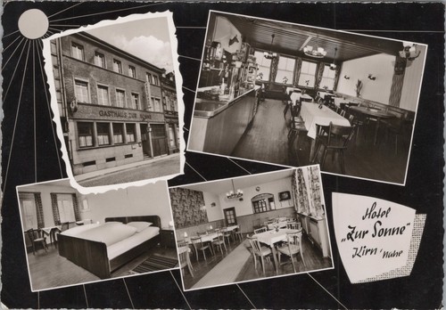 Alte foto ansichtskarte hotel - foto-ansichtskarte,