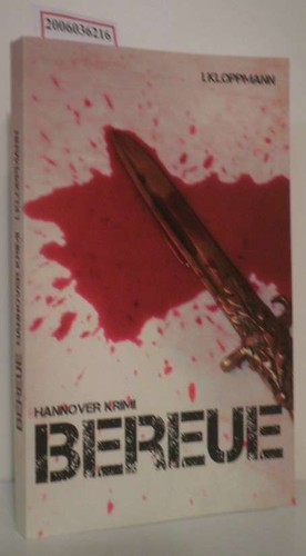 Bereue hannover krimi - -,