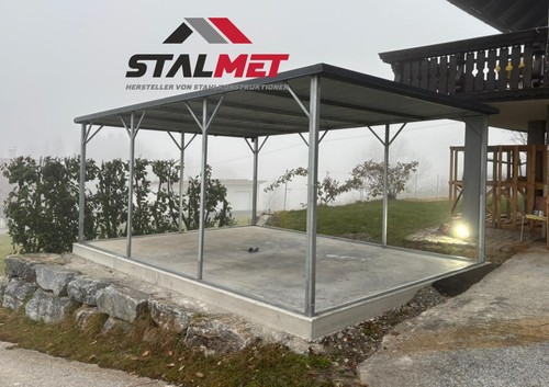 Carport 4x5 5x2 45m - +carport, 4x5,5x2,45m
