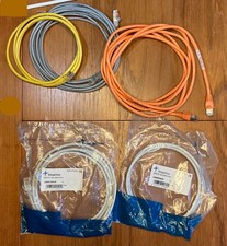 Konvolut  LAN Netzwerk Patch-Kabel  Cat5e Cat6  div. Längen + Farben  teils neu